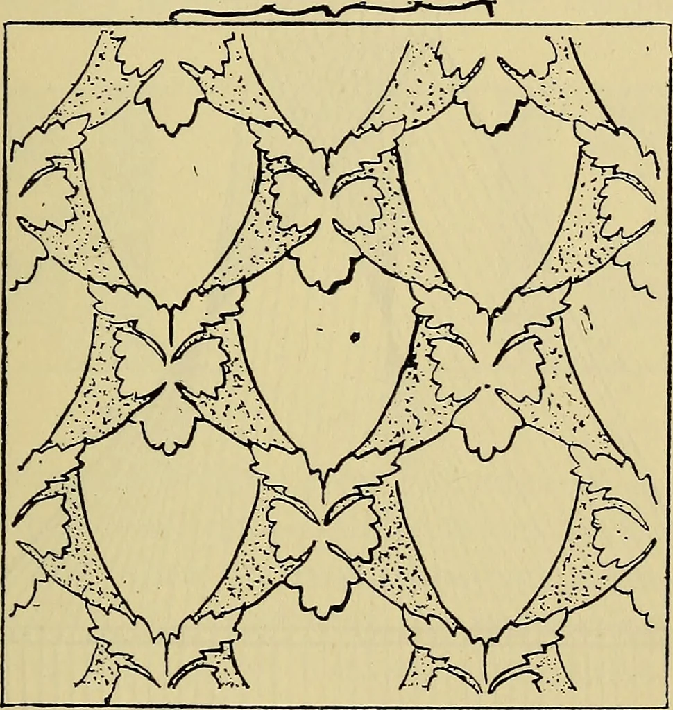 An illustration from The analysis & reproduction of textile fabrics : being a reasonable explanation of the necessary calculations and processes involved in analysing, effecting the required changes, and reproducing all the principal types of woven textures, from the raw materials to the finished cloth ; with an appendix upon "The cost of cloths.", 1894, leaf 106
