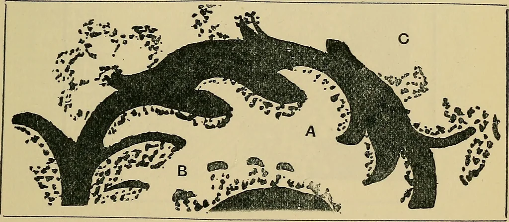 An illustration from The analysis & reproduction of textile fabrics : being a reasonable explanation of the necessary calculations and processes involved in analysing, effecting the required changes, and reproducing all the principal types of woven textures, from the raw materials to the finished cloth ; with an appendix upon "The cost of cloths.", 1894, leaf 144