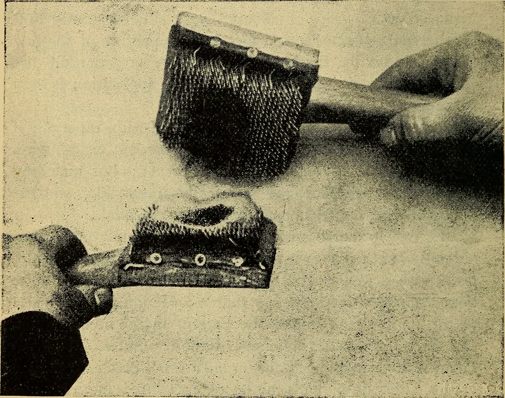 An illustration from The analysis & reproduction of textile fabrics : being a reasonable explanation of the necessary calculations and processes involved in analysing, effecting the required changes, and reproducing all the principal types of woven textures, from the raw materials to the finished cloth ; with an appendix upon "The cost of cloths.", 1894, leaf 43