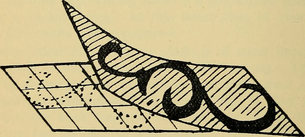 An illustration from The analysis & reproduction of textile fabrics : being a reasonable explanation of the necessary calculations and processes involved in analysing, effecting the required changes, and reproducing all the principal types of woven textures, from the raw materials to the finished cloth ; with an appendix upon "The cost of cloths.", 1894, leaf 89