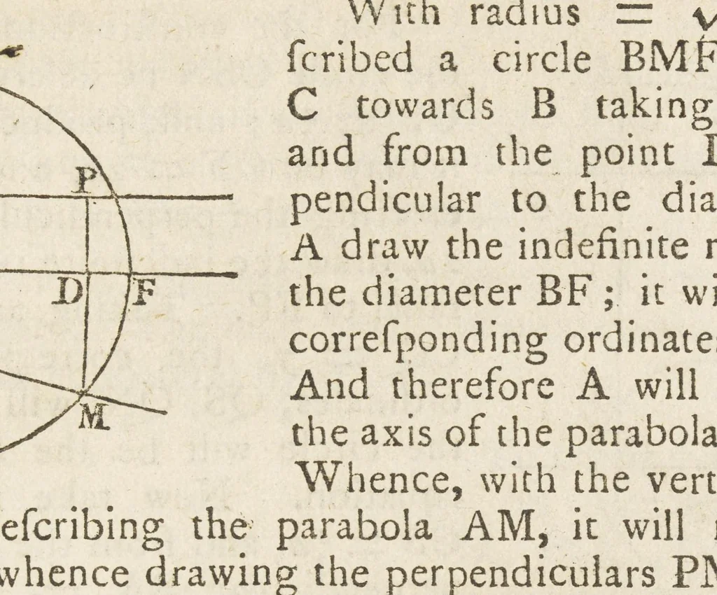 An illustration from Analytical institutions, 1801, leaf 263