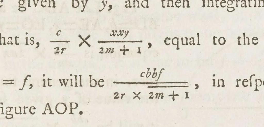 An illustration from Analytical institutions, 1801, leaf 221