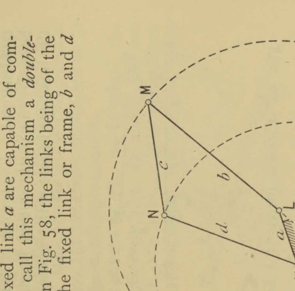 An illustration from Analytical mechanics, comprising the kinetics and statics of solids and fluids, 1911, leaf 166