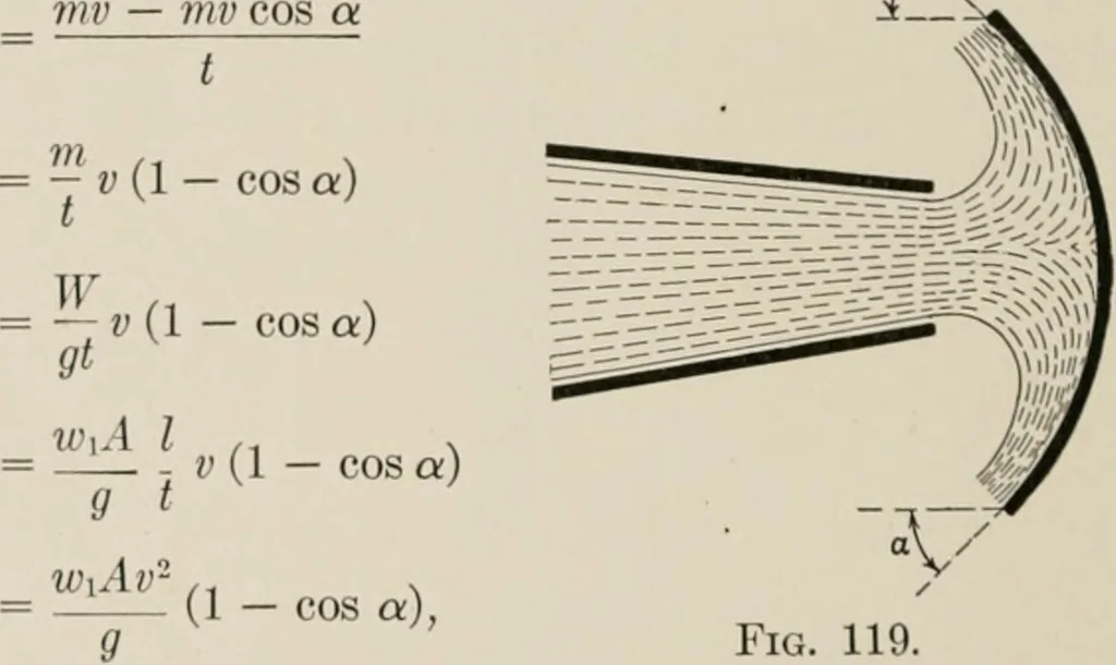An illustration from Analytical mechanics for students of physics and engineering, 1913, leaf 271