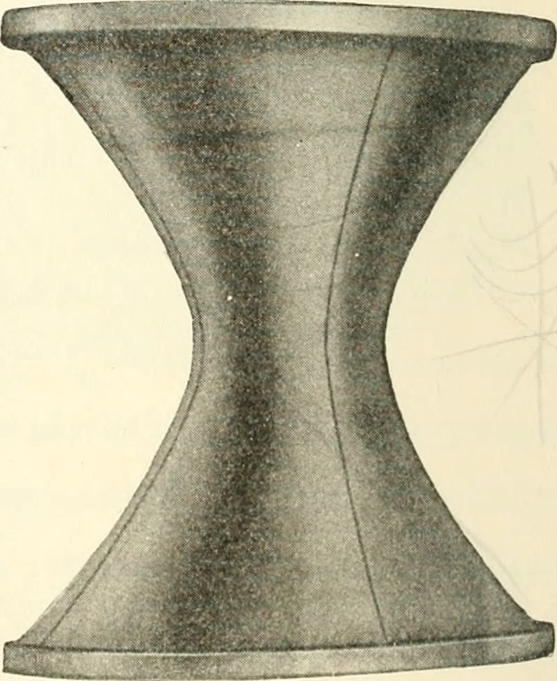 An illustration from Analytic geometry of space, 1914, leaf 81