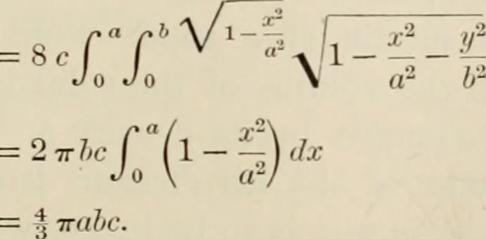 An illustration from Analytic geometry and calculus, 1917, leaf 406