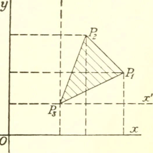 An illustration from Analytic geometry and principles of algebra, 1913, leaf 25
