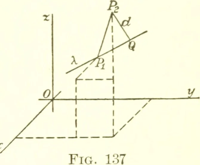 An illustration from Analytic geometry and principles of algebra, 1913, leaf 326