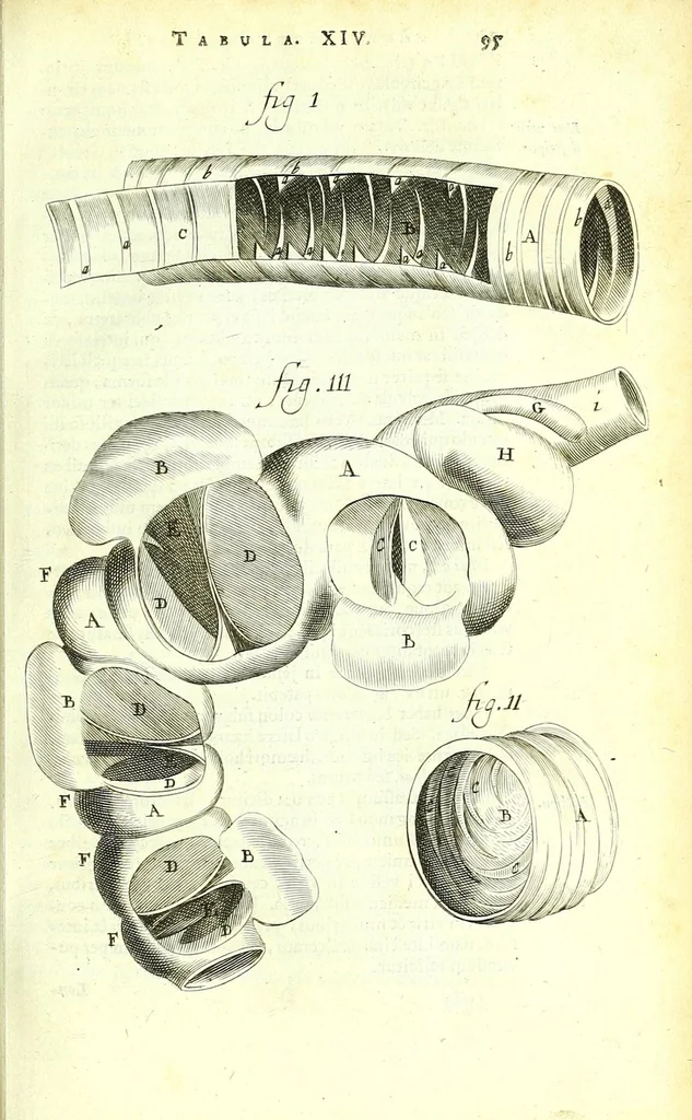 An illustration from Anatome ex omnium veterum recentiorumque observationibus imprimis Institutionibus b. m. parentis Cas, 1673, leaf 133