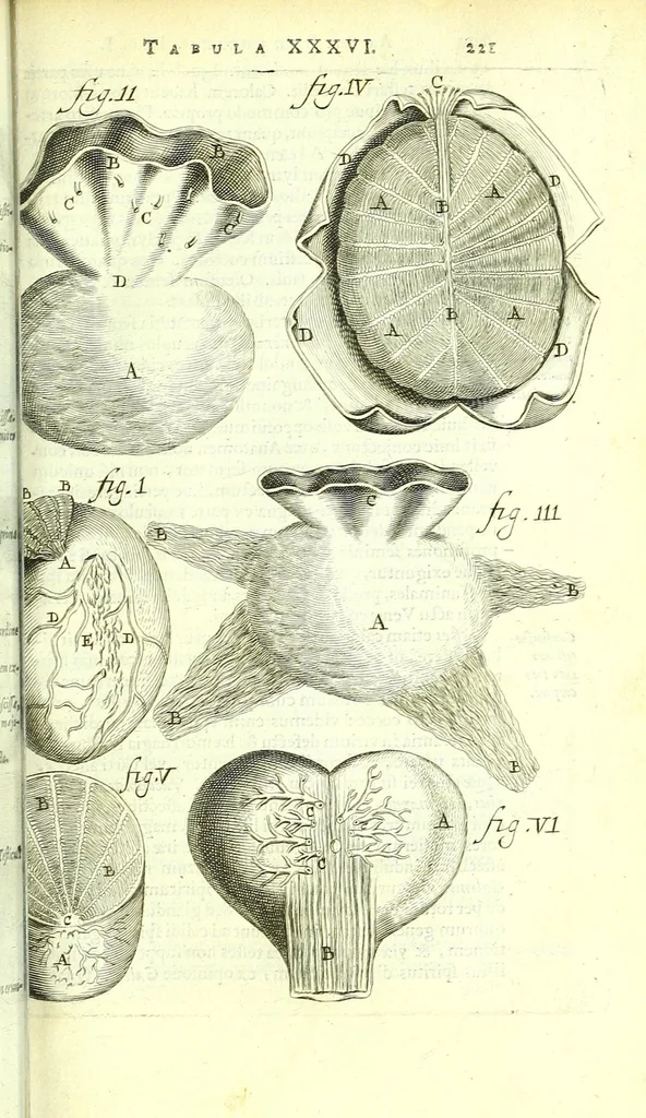 An illustration from Anatome ex omnium veterum recentiorumque observationibus imprimis Institutionibus b. m. parentis Cas, 1673, leaf 265