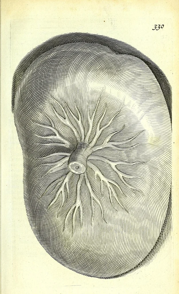 An illustration from Anatome ex omnium veterum recentiorumque observationibus imprimis Institutionibus b. m. parentis Cas, 1673, leaf 377