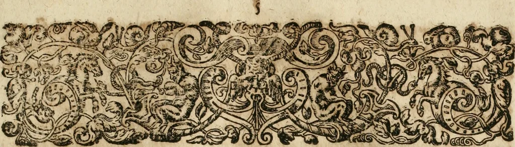 An illustration from Anatomiae amphitheatrvm effigie triplici, more et conditione varia, designatvm, 1623, leaf 10