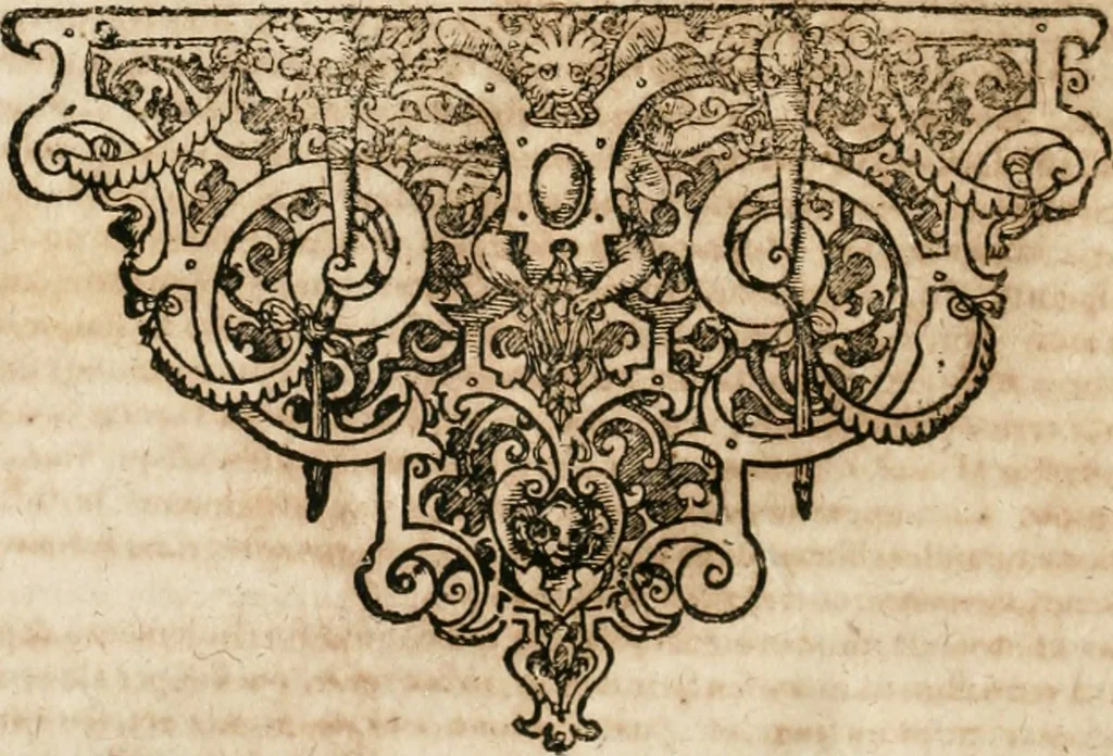 An illustration from Anatomiae amphitheatrvm effigie triplici, more et conditione varia, designatvm, 1623, leaf 225