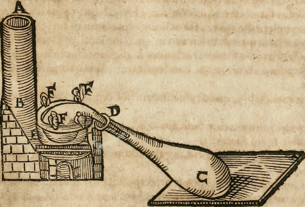 An illustration from Anatomiae amphitheatrvm effigie triplici, more et conditione varia, designatvm, 1623, leaf 234