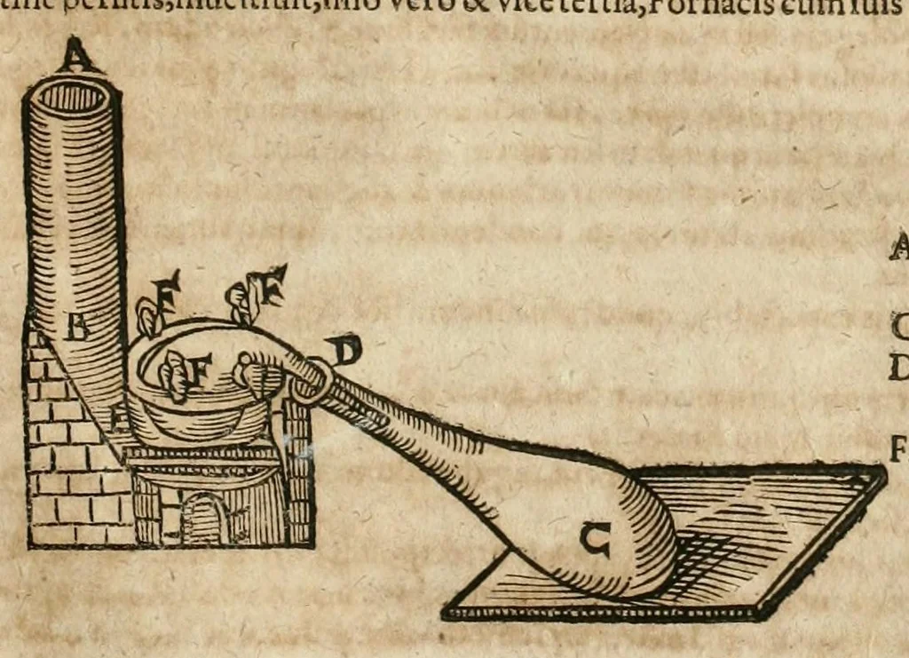 An illustration from Anatomiae amphitheatrvm effigie triplici, more et conditione varia, designatvm, 1623, leaf 235