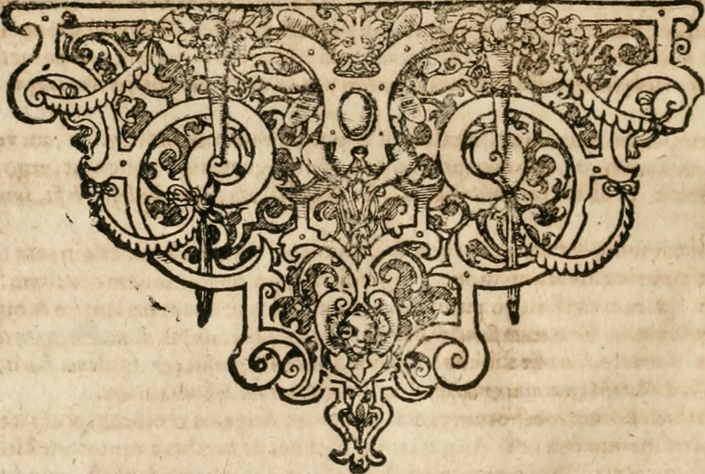 An illustration from Anatomiae amphitheatrvm effigie triplici, more et conditione varia, designatvm, 1623, leaf 257