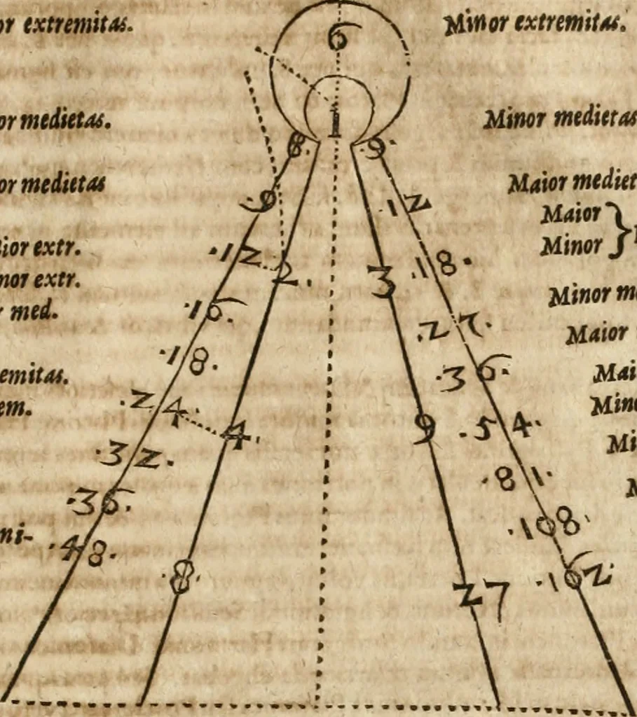 An illustration from Anatomiae amphitheatrvm effigie triplici, more et conditione varia, designatvm, 1623, leaf 320