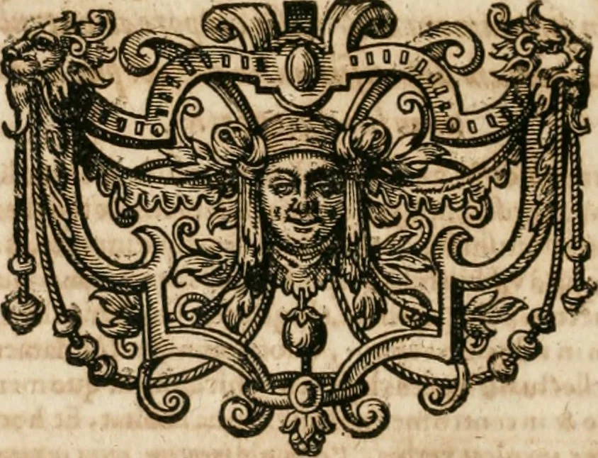 An illustration from Anatomiae amphitheatrvm effigie triplici, more et conditione varia, designatvm, 1623, leaf 55