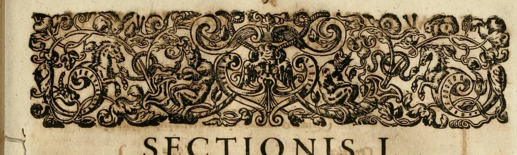 An illustration from Anatomiae amphitheatrvm effigie triplici, more et conditione varia, designatvm, 1623, leaf 57