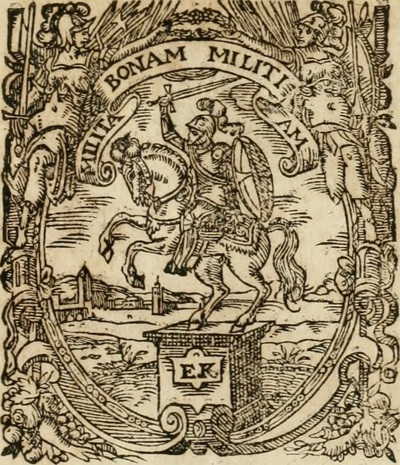 An illustration from Anatomiae amphitheatrvm effigie triplici, more et conditione varia, designatvm, 1623, leaf 6