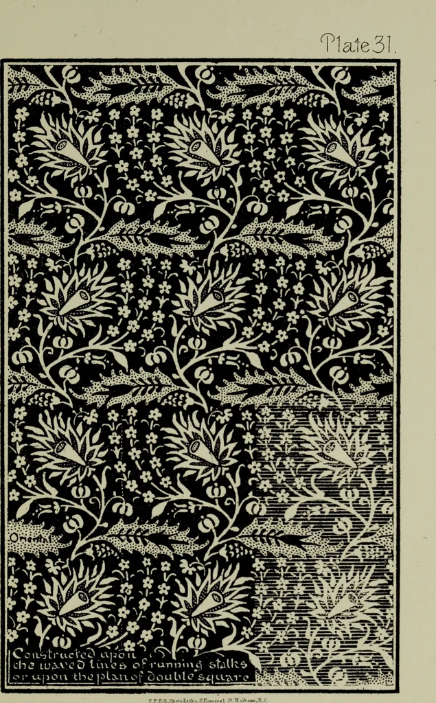An illustration from The anatomy of pattern, 1894, leaf 122