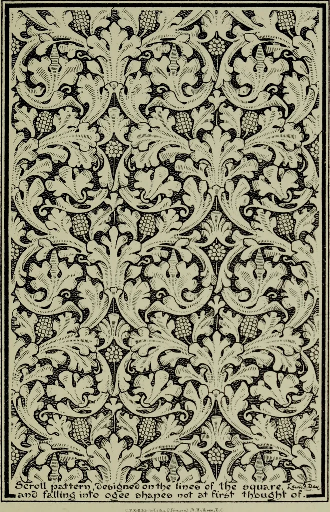 An illustration from The anatomy of pattern, 1894, leaf 124