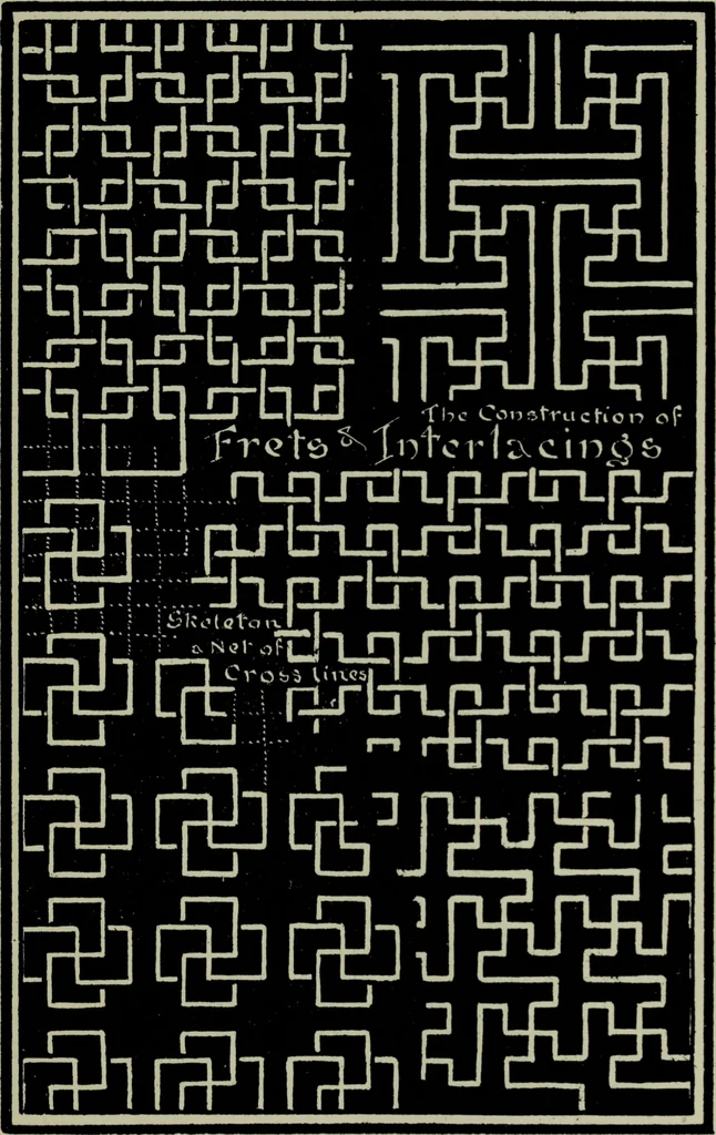 An illustration from The anatomy of pattern, 1894, leaf 34