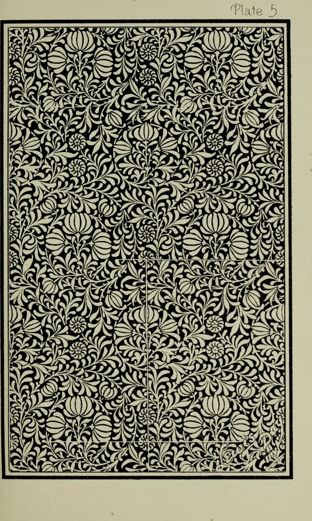 An illustration from The anatomy of pattern, 1894, leaf 36