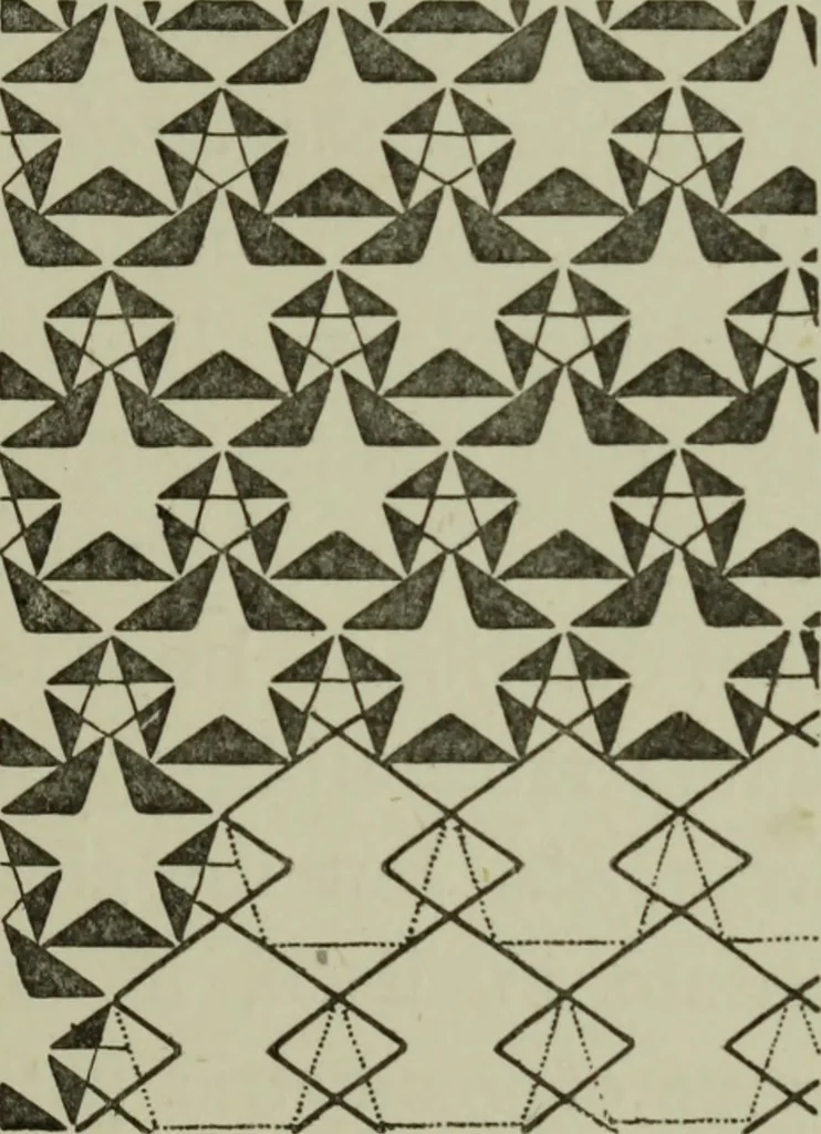 An illustration from The anatomy of pattern, 1894, leaf 48