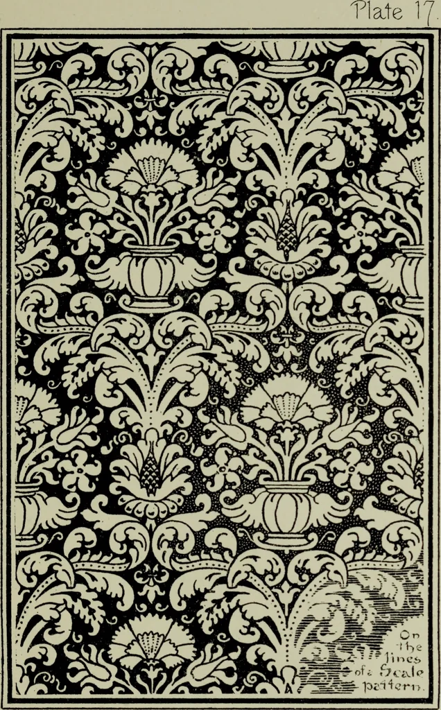 An illustration from The anatomy of pattern, 1894, leaf 70