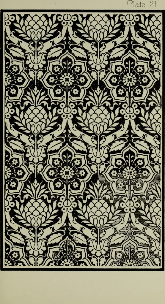An illustration from The anatomy of pattern, 1894, leaf 86