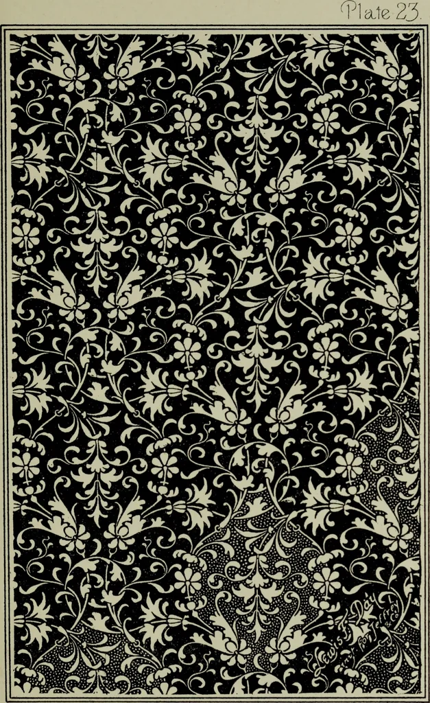 An illustration from The anatomy of pattern, 1894, leaf 92