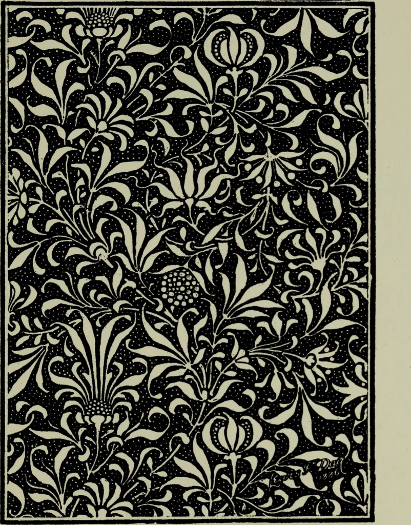 An illustration from The anatomy of pattern, 1894, leaf 96