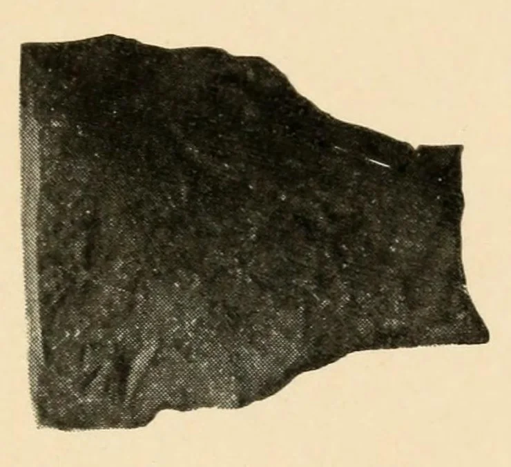 An illustration from An ancient Algonkian fishing vilage at Cayuga, New York, 1919, leaf 43