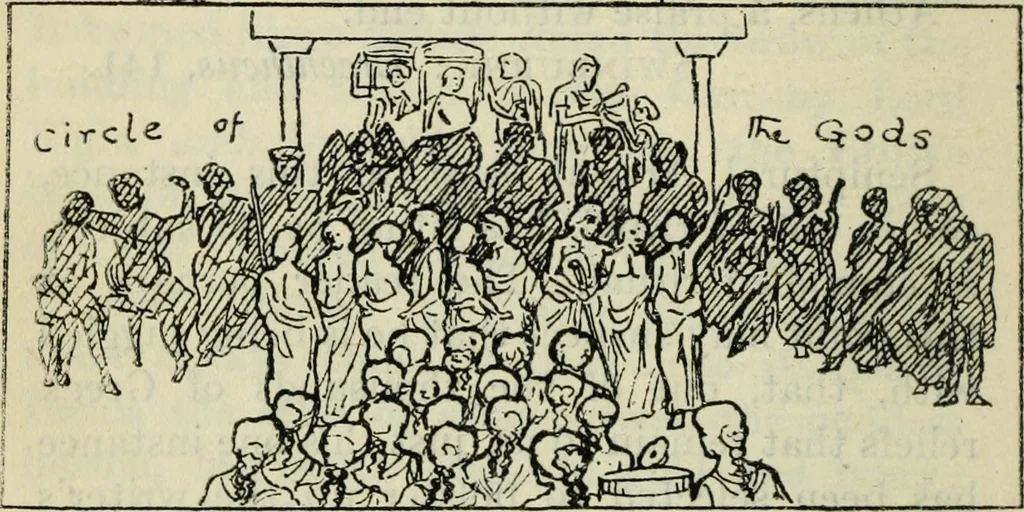 An illustration from Ancient art and ritual, 1913, leaf 175