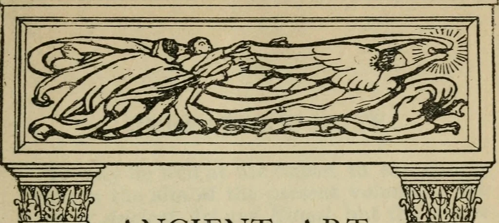 An illustration from Ancient art and ritual, 1913, leaf 4