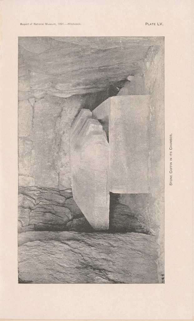 An illustration from The ancient burial mounds of Japan, 1893, leaf 59