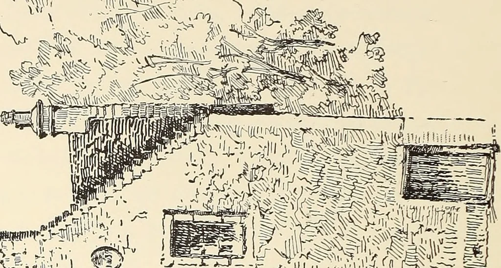 An illustration from Ancient castles and mansions of Stirling nobility / described and illustrated by J.S. Fleming, 1902, leaf 101