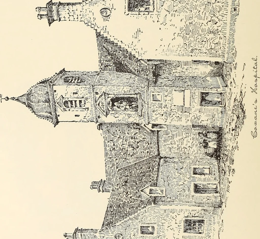 An illustration from Ancient castles and mansions of Stirling nobility / described and illustrated by J.S. Fleming, 1902, leaf 101