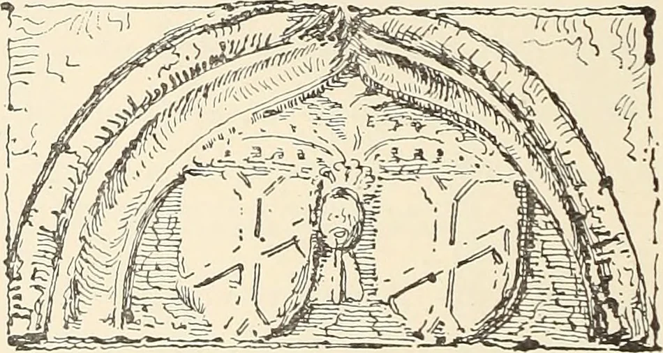 An illustration from Ancient castles and mansions of Stirling nobility / described and illustrated by J.S. Fleming, 1902, leaf 127