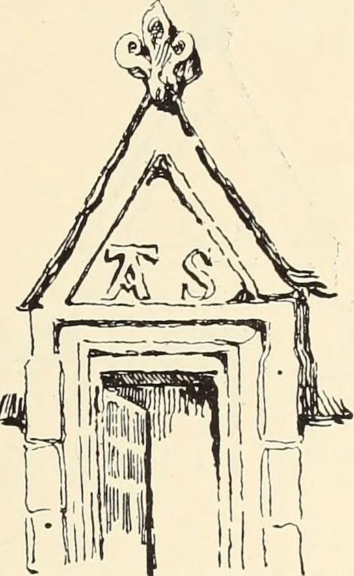 An illustration from Ancient castles and mansions of Stirling nobility / described and illustrated by J.S. Fleming, 1902, leaf 132