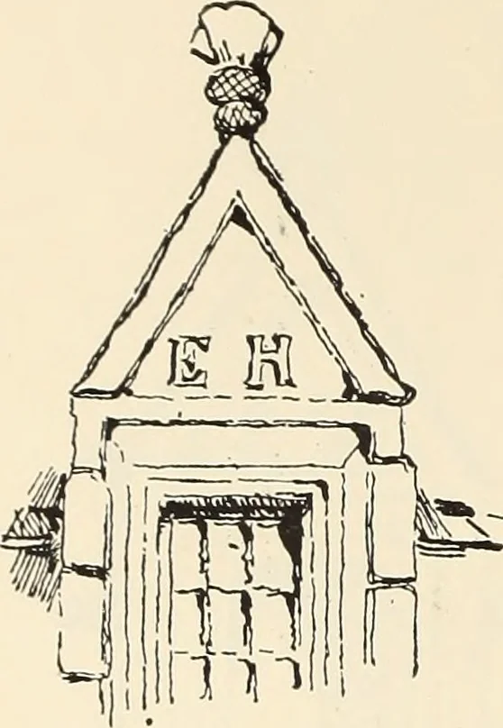 An illustration from Ancient castles and mansions of Stirling nobility / described and illustrated by J.S. Fleming, 1902, leaf 133