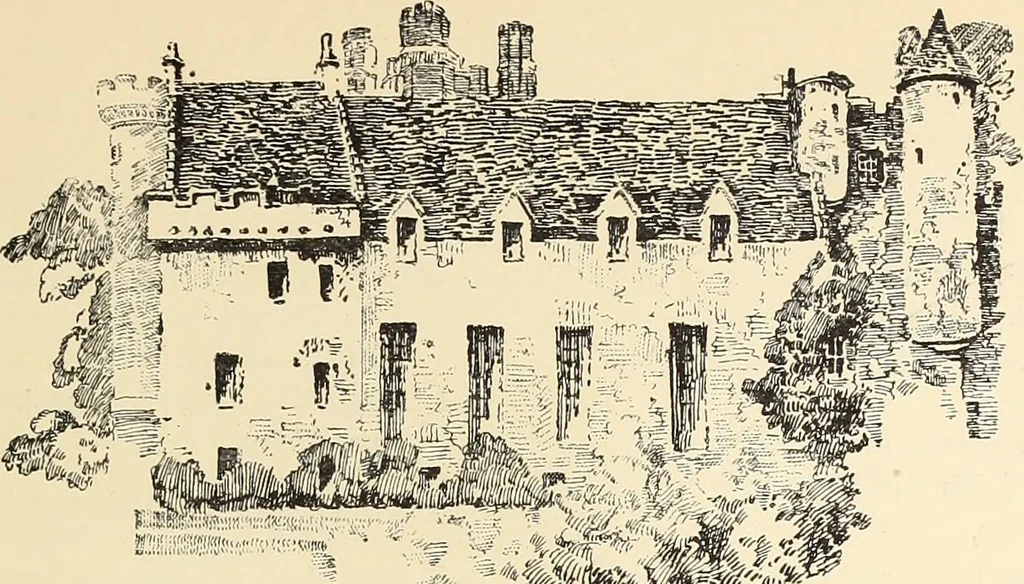 An illustration from Ancient castles and mansions of Stirling nobility / described and illustrated by J.S. Fleming, 1902, leaf 14