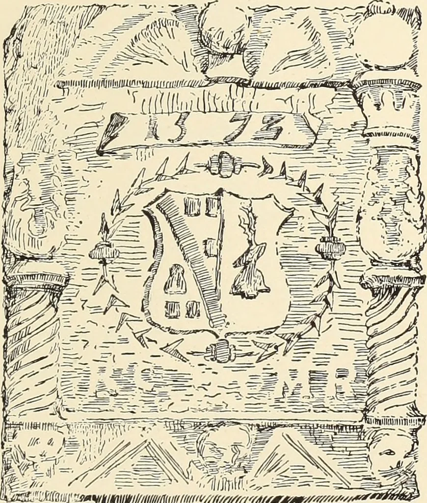 An illustration from Ancient castles and mansions of Stirling nobility / described and illustrated by J.S. Fleming, 1902, leaf 142