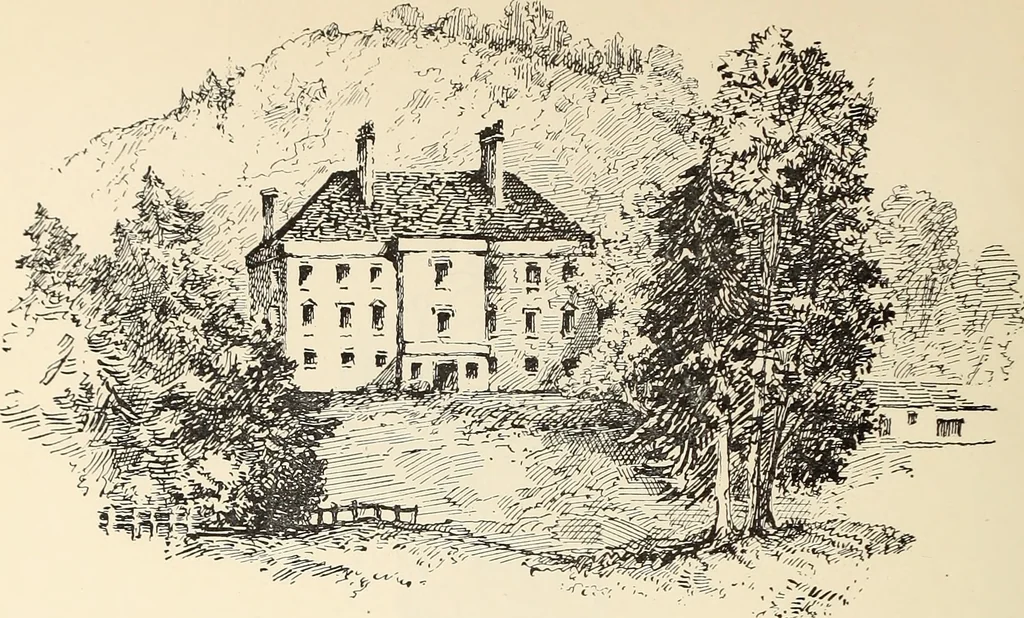 An illustration from Ancient castles and mansions of Stirling nobility / described and illustrated by J.S. Fleming, 1902, leaf 145
