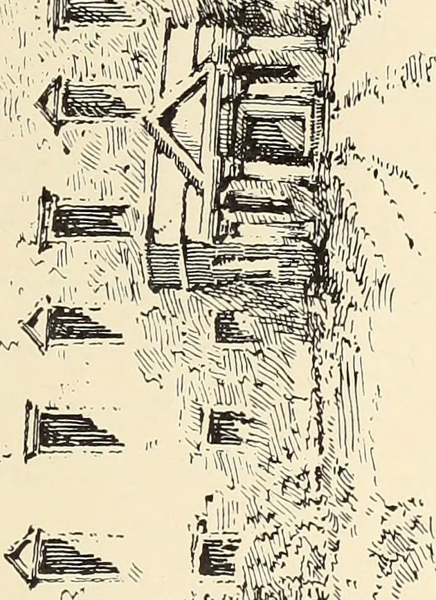 An illustration from Ancient castles and mansions of Stirling nobility / described and illustrated by J.S. Fleming, 1902, leaf 148