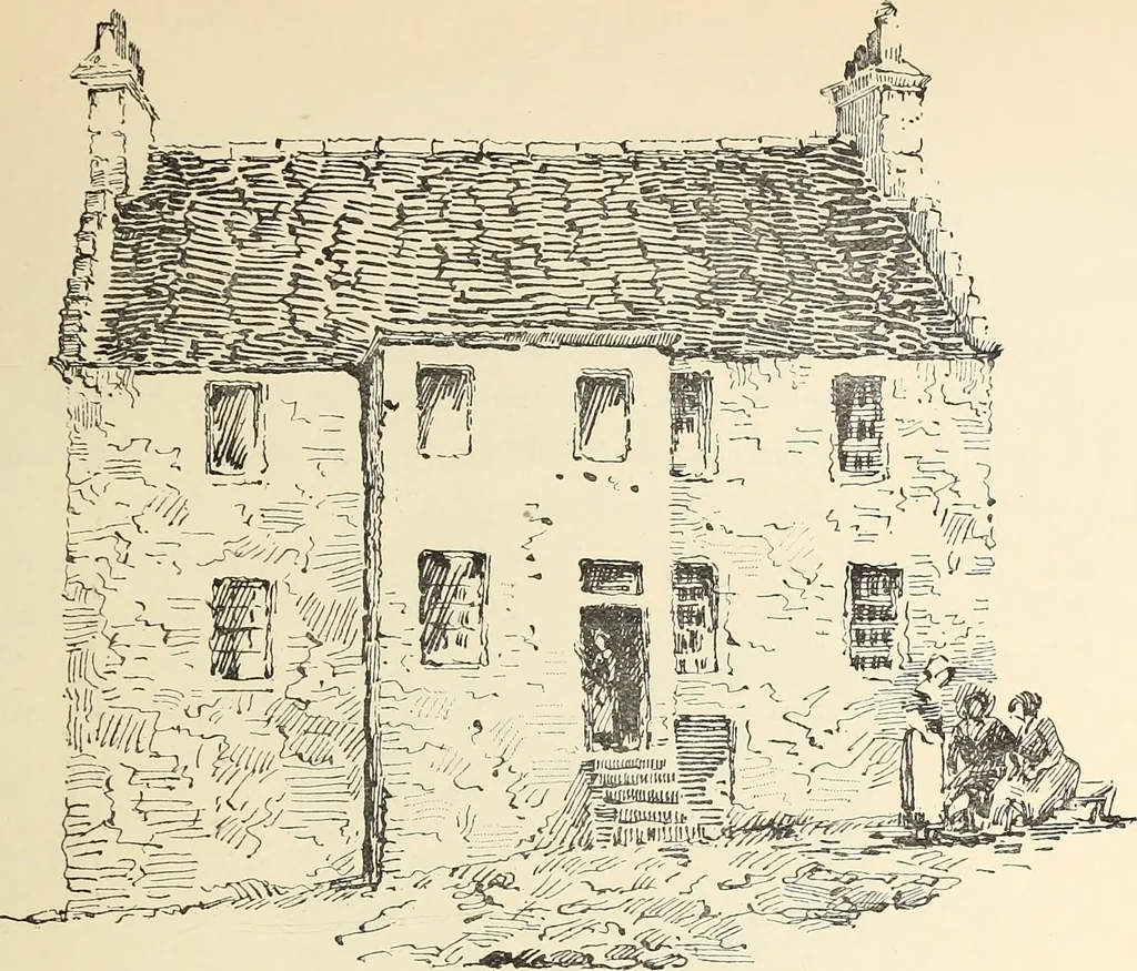 An illustration from Ancient castles and mansions of Stirling nobility / described and illustrated by J.S. Fleming, 1902, leaf 152