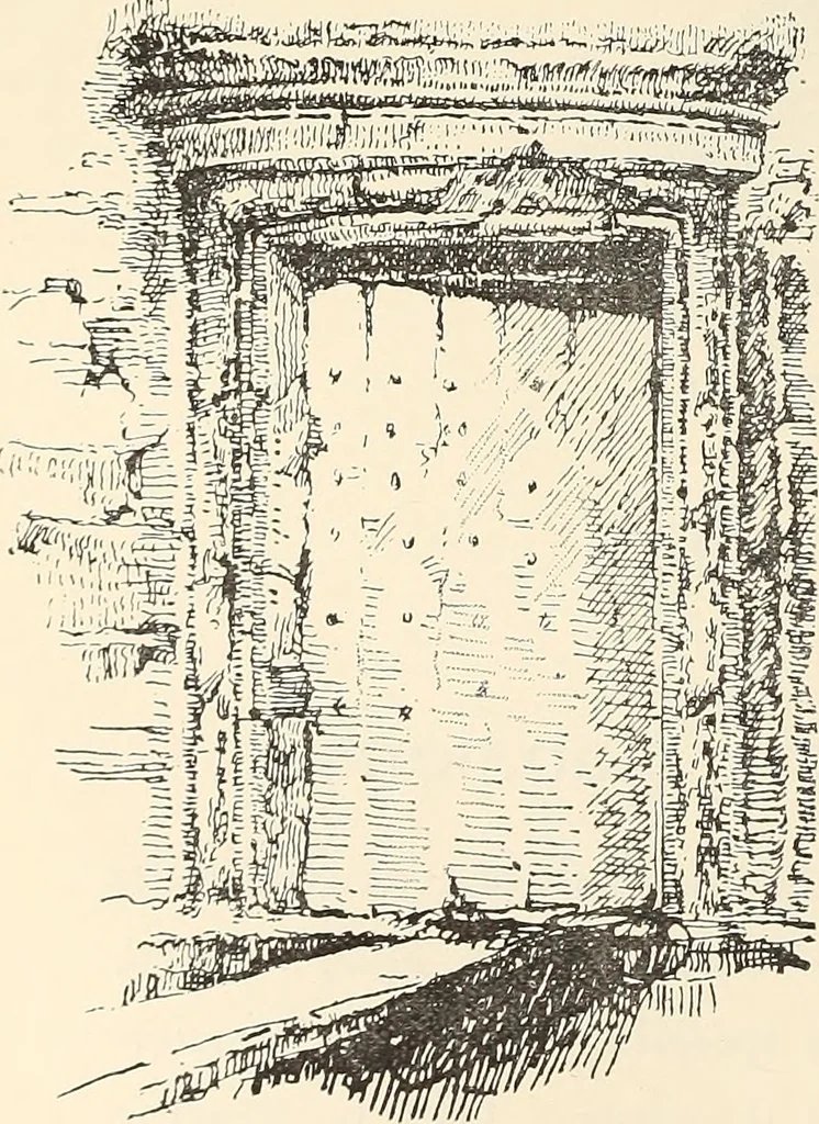 An illustration from Ancient castles and mansions of Stirling nobility / described and illustrated by J.S. Fleming, 1902, leaf 163
