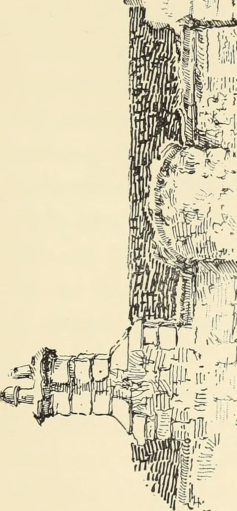 An illustration from Ancient castles and mansions of Stirling nobility / described and illustrated by J.S. Fleming, 1902, leaf 164