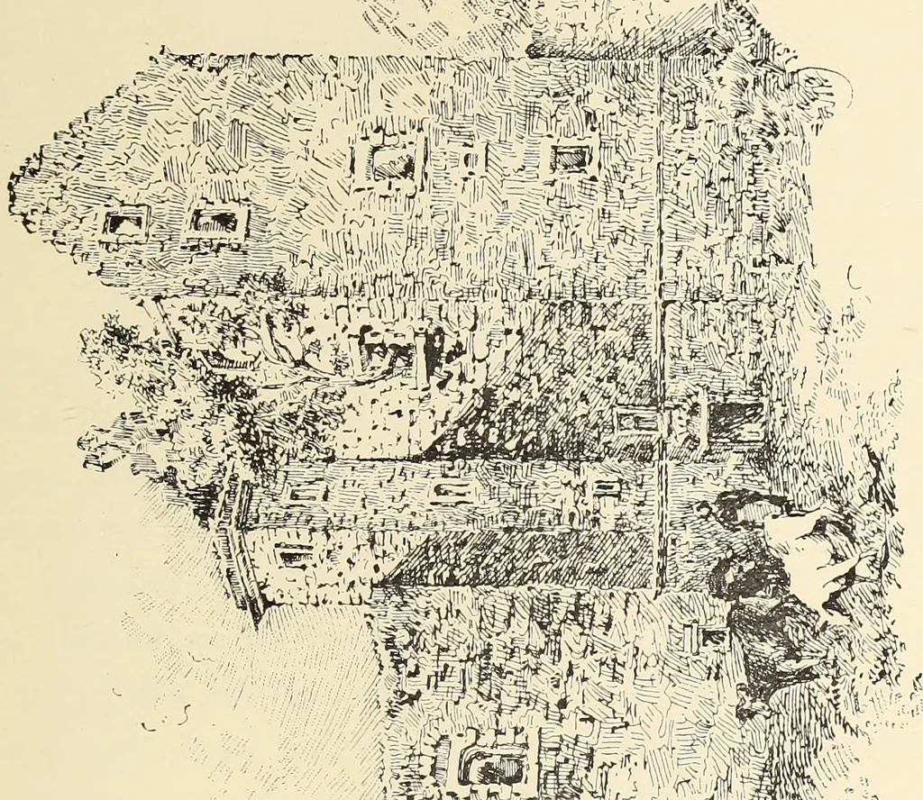 An illustration from Ancient castles and mansions of Stirling nobility / described and illustrated by J.S. Fleming, 1902, leaf 172